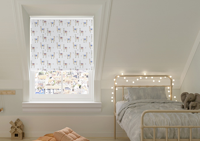 Dancing Llamas, Cuzco - Twist&Fit Roller Blind - Image 3